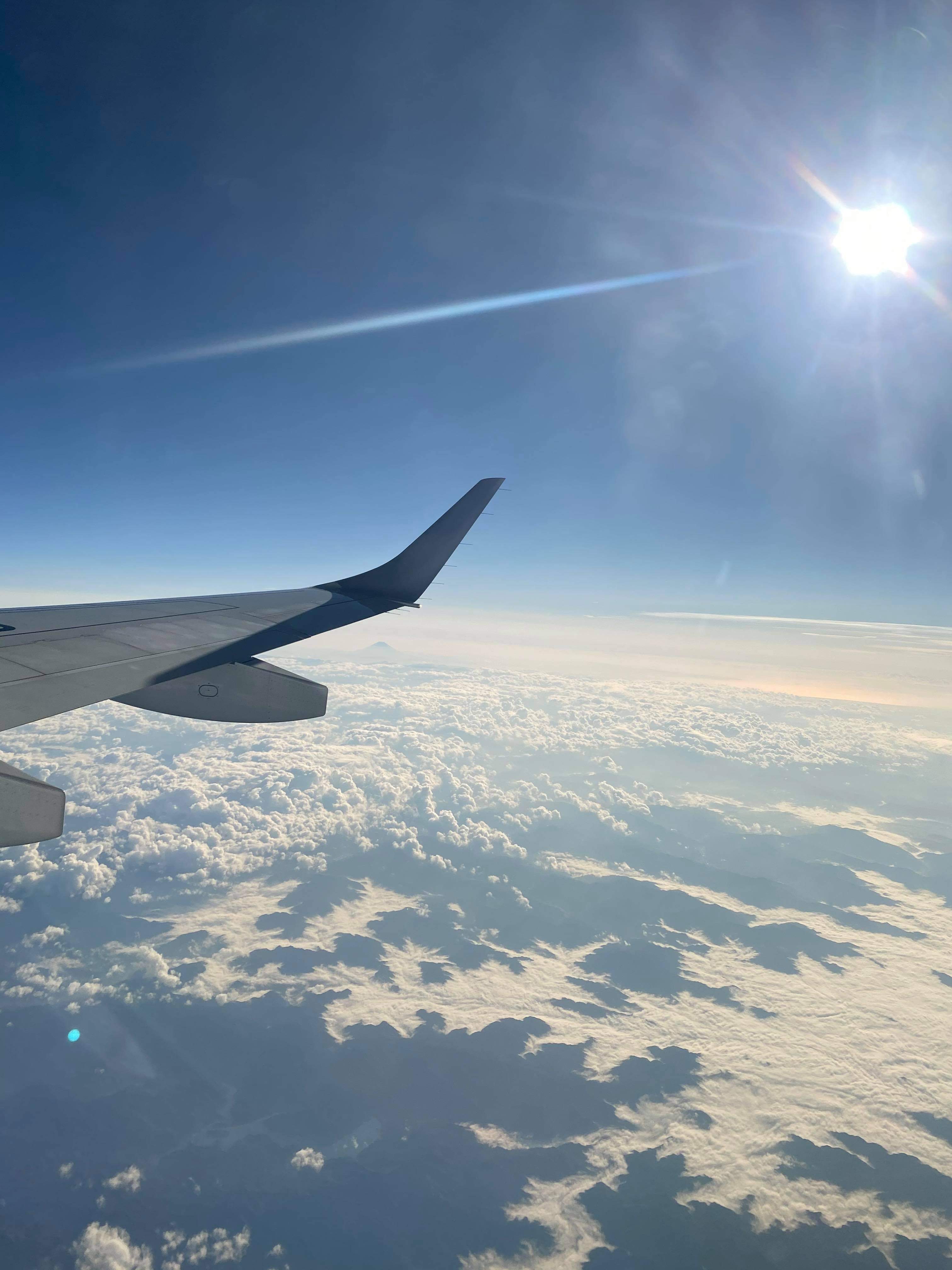 飛行機の写真